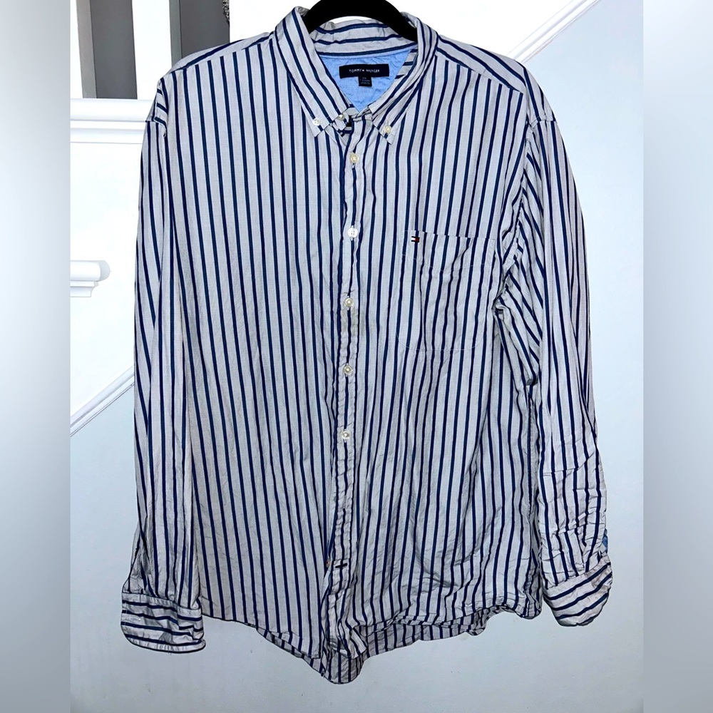 Striped Tommy Button Down